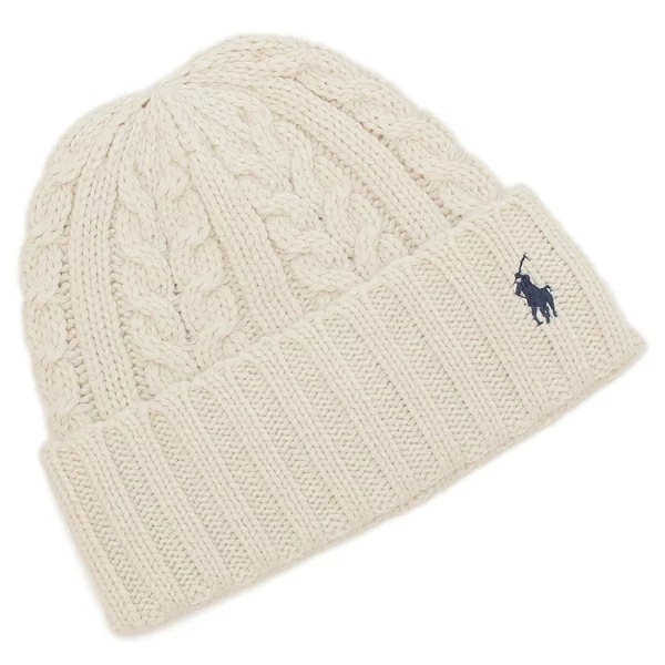帽子 ビーニー ホワイト メンズ レディース ユニセックス RALPH LAUREN PC0939 105