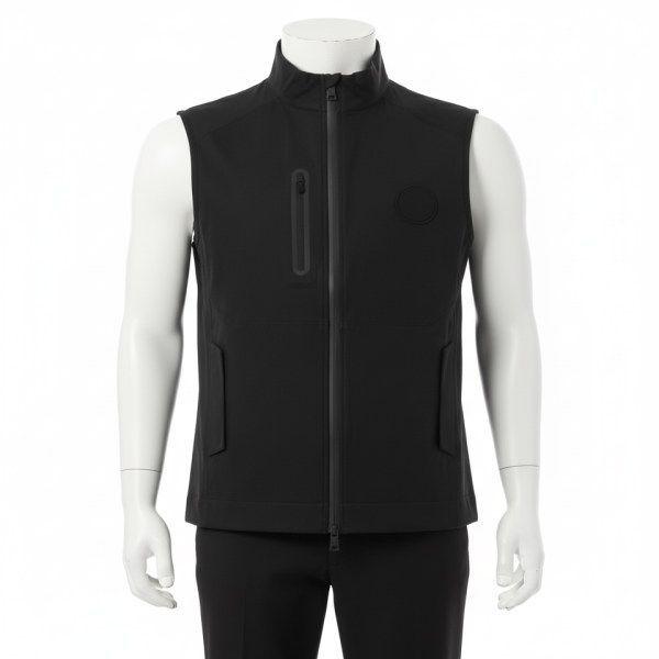 GFORE製作 REPELLER VEST G4MA23O06-ONYX 男性用リペラーベスト 828651