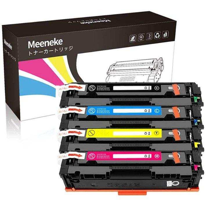 Meeneke for Canon キヤノン用 054 CRG-054 トナーカートリッジ ブラック シアン マゼンタ イエロー トナー 互換 対応機種: LBP622CLBP621C