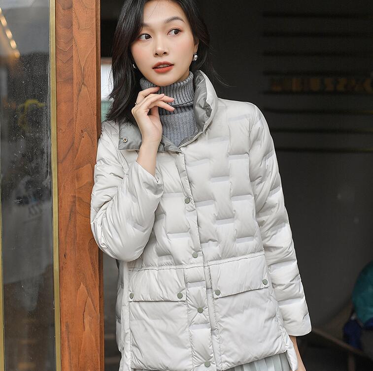 ダウンコート　ダウン90%　レディース　ダウンジャケット ショート丈　　コート　冬アウター　秋冬　防寒 冬服　無地　フォーマル　通勤　オフィス
