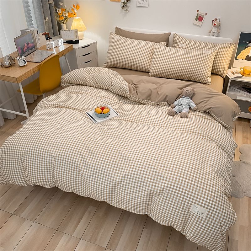 【急速出荷!】セット 多色 オプション 布団カバー 寝室 肌にやさしい シーツ 用品 純色 ファッション 寝具 4,948円