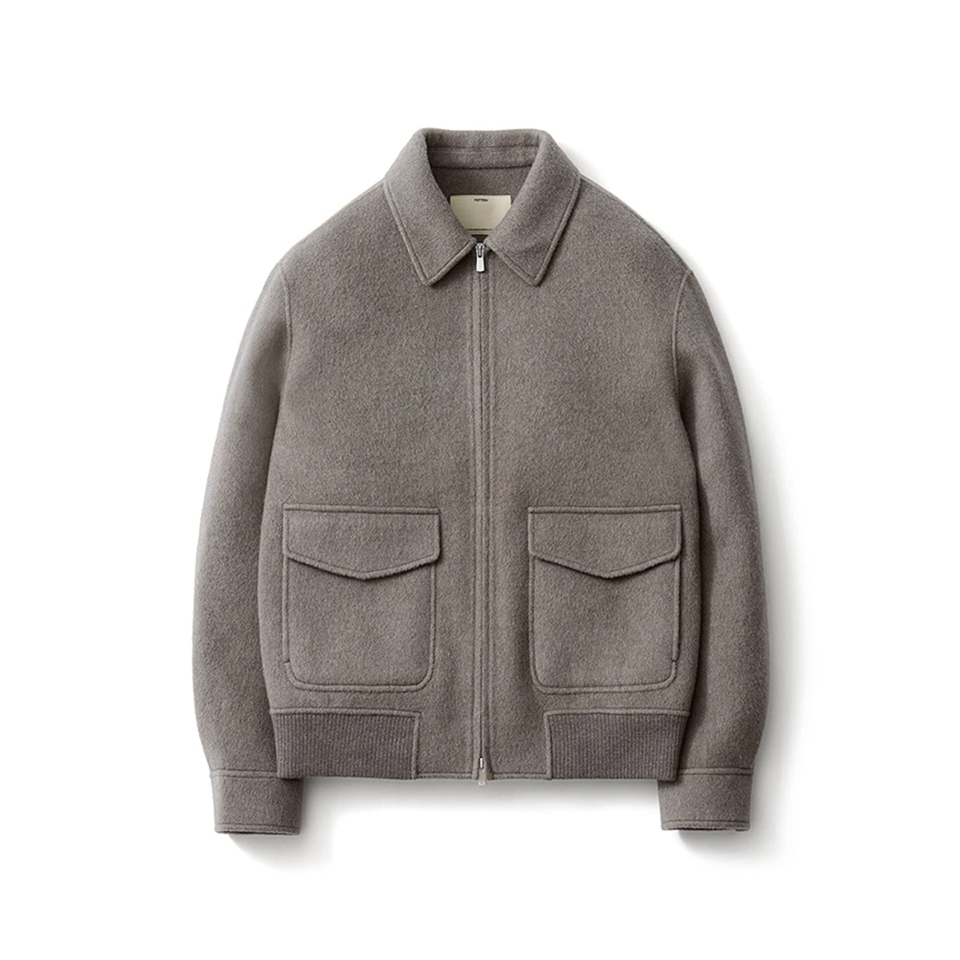 【POTTERY】 CASHMERE A-2 JACKET : TAUPE