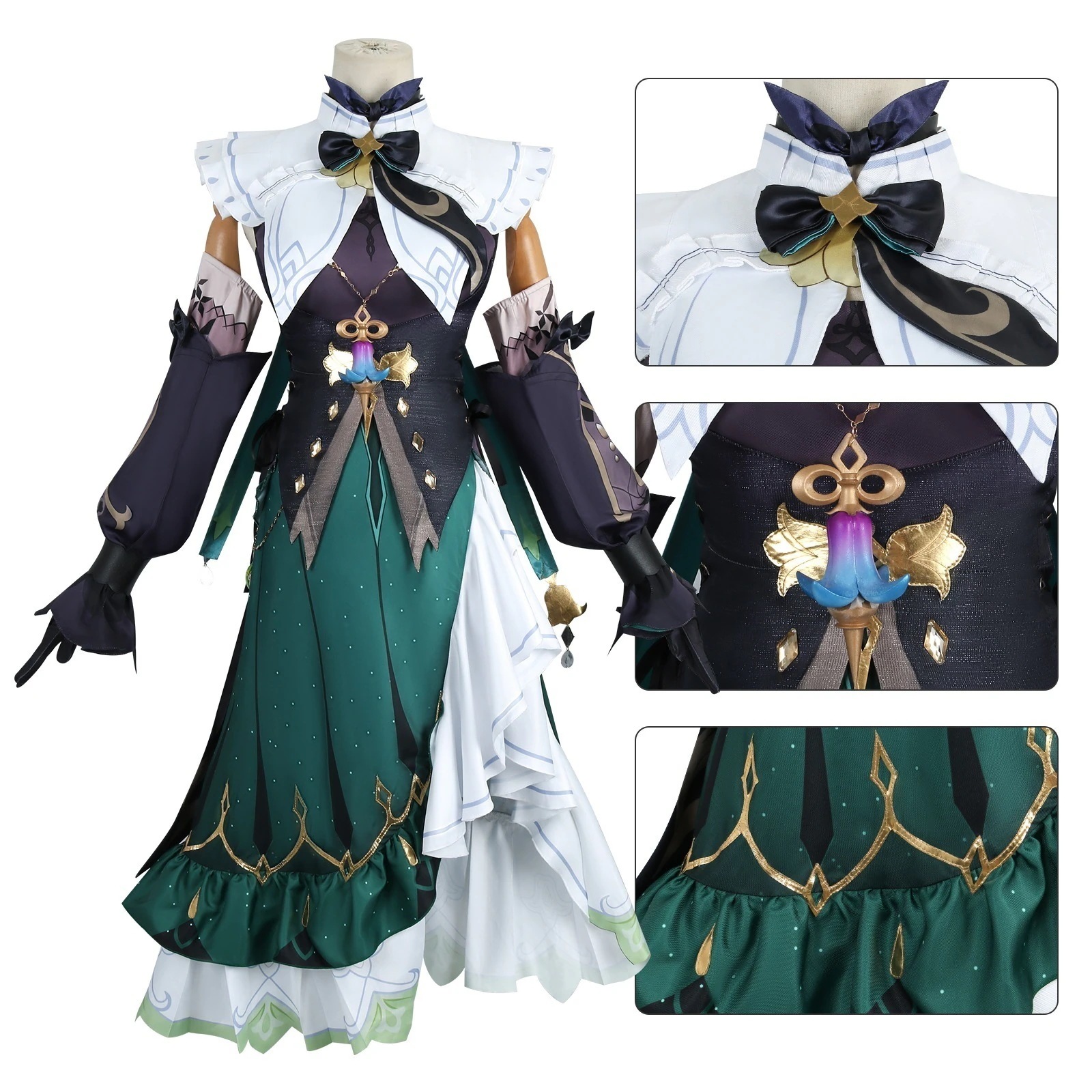 コスプレ イベント用品 仮装元神cos服調香師エメリエコスプレ衣装二次元アニメコスプレ服