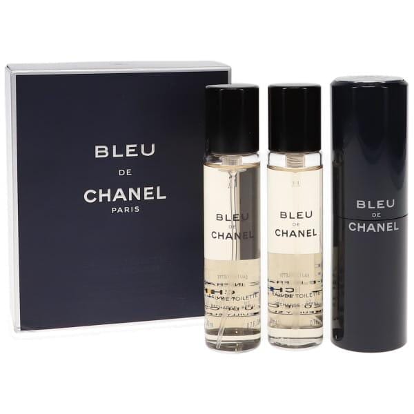 シャネル ブルー ドゥ シャネル トラベル EDT オードトワレ 20ml×3 (本体1本リフィル2本) 香水 CHANEL