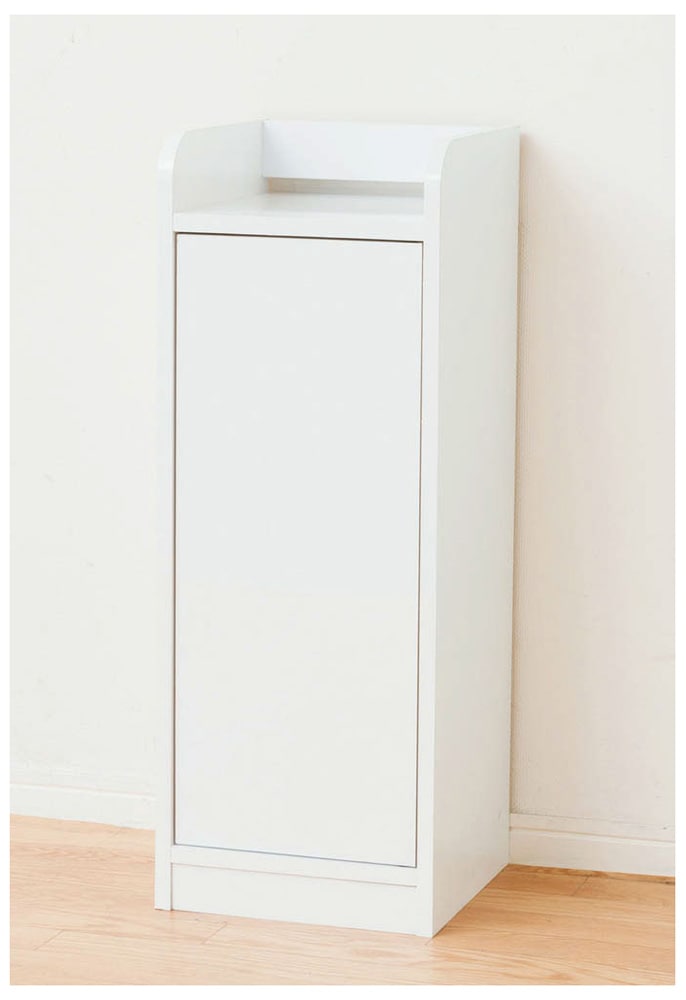 クロシオ 21329 鏡面モデム収納ラック スリム（ホワイト） 21329クロシオ