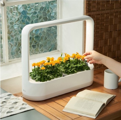 韓国 LG tiiun mini /家庭用/植物生活家電/植物栽培機/グリーンファーム/水耕栽培キット/栽培キット/俊運ミニ/ 関税を含む / 틔운 미니