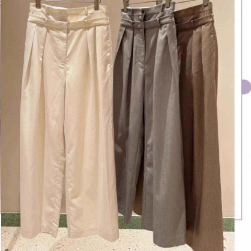 SN レディース ワイドパンツ ハイウエスト