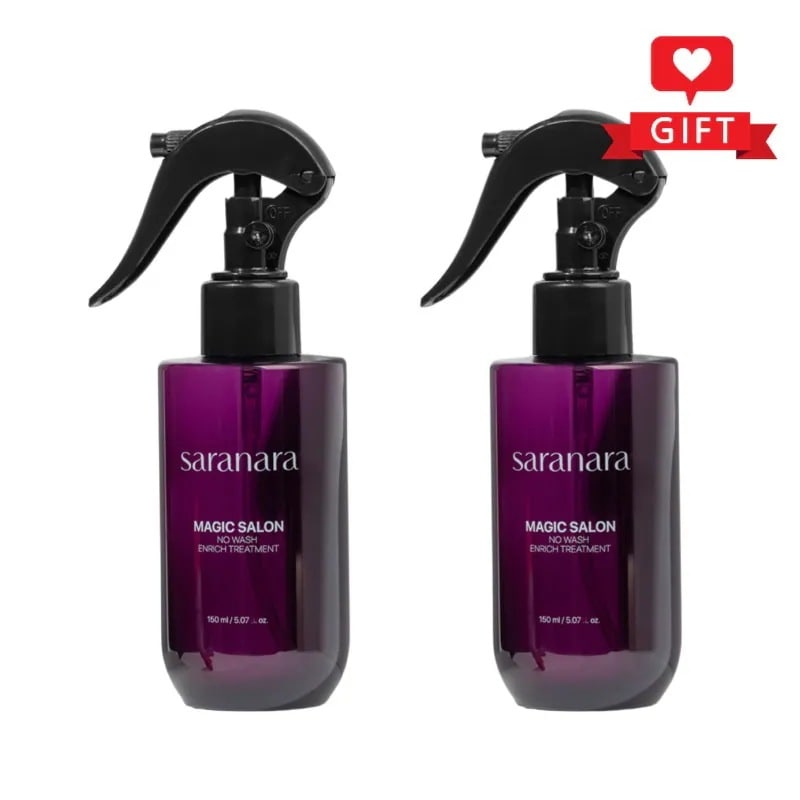 マジックサロン ノーウォッシュ エンリッチトリートメント 150ml×2本 / 洗い流さないトリートメント/集中ヘアケア/ツヤ髪
