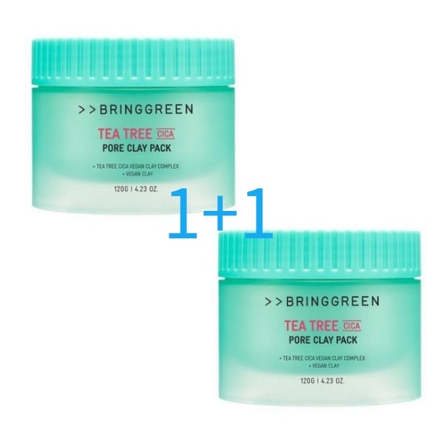 ティーツリー シカポア クレイパック ダブル企画 120g(+120g ダブル企画)_NEW