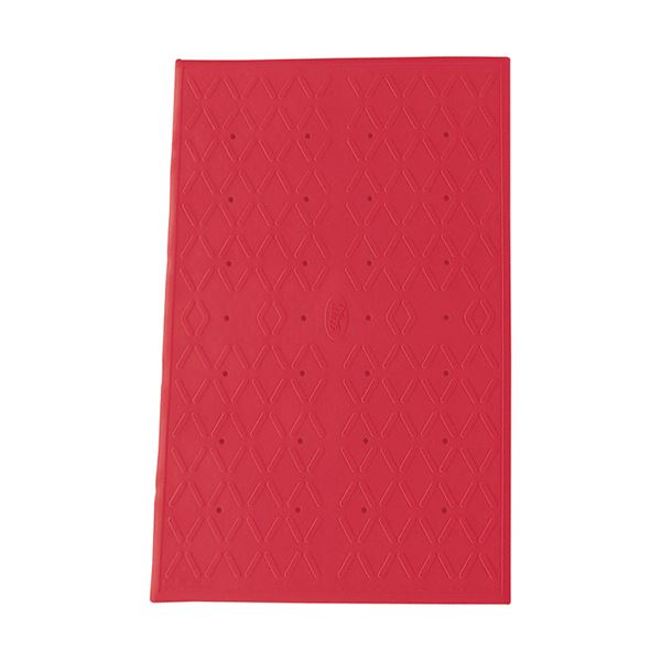 アロン化成 吸着すべり止めマット浴槽内用 S 36x55cm レッド 535-448 1枚