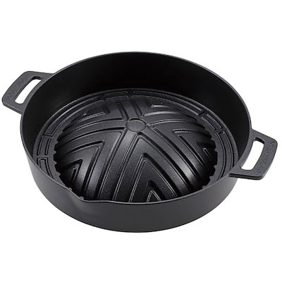 他サイト： CAPTAINSTAG キャプテンスタッグ キャストアルミ ジンギスカン鍋 20cm アウトドア バーベキューその他 UG3091の商品画像