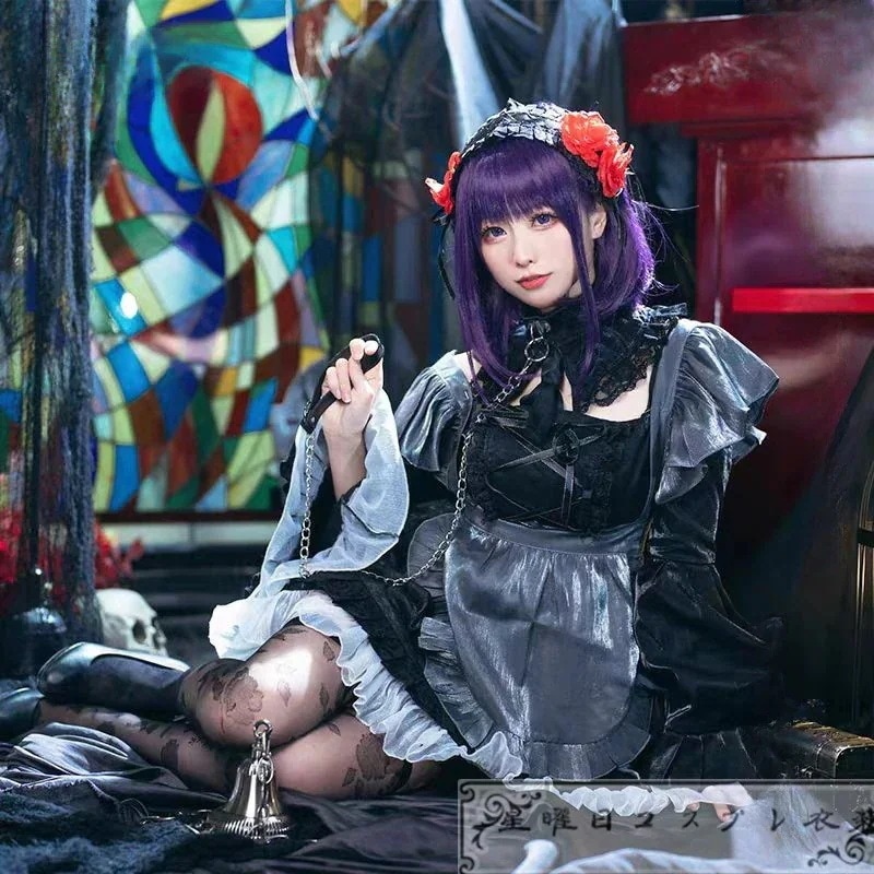 1069『24h激安挑戦』 その着せ替え人形は恋をする 黒江雫 メイド服 コスプレ衣装 コスチューム