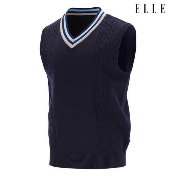 ゴルフセーブゾーン01男性Vネックベストセーター6I53101 820（S45036124）