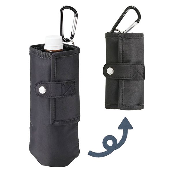 [3個セット] トルネ PATTO PETTO ボトルホルダー（500ml用） ポリ/ブラック P-3515