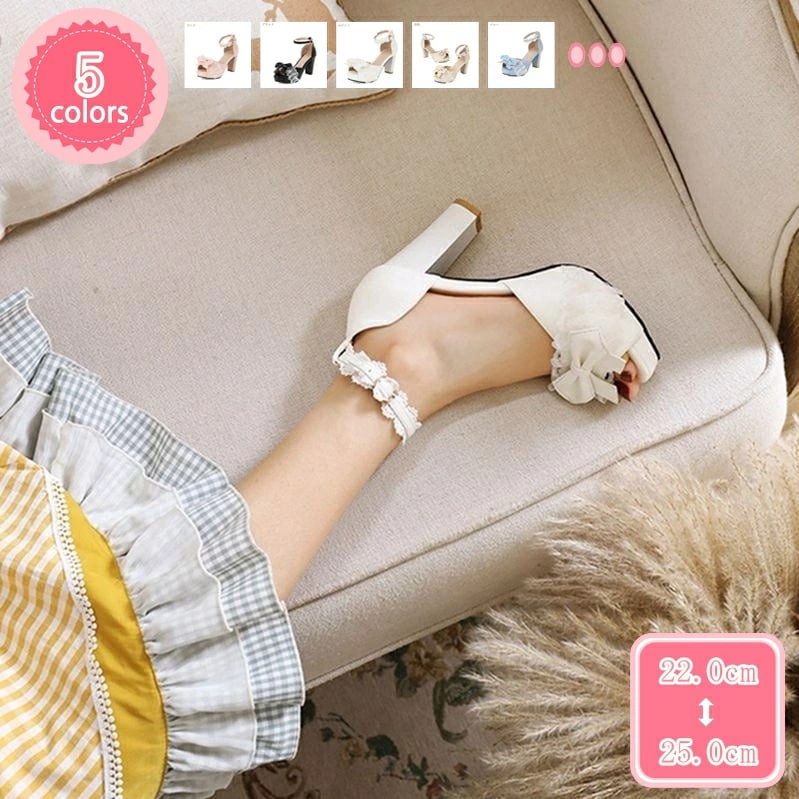 1000円OFFクーポン オープントゥ ブーツサンダル アンクルストラップ サンダル ハイヒール 美脚 パンプス キャバ 厚底 太めヒール 痛くない 小さいサイズ ストーム 靴 レディース 夏 かわい