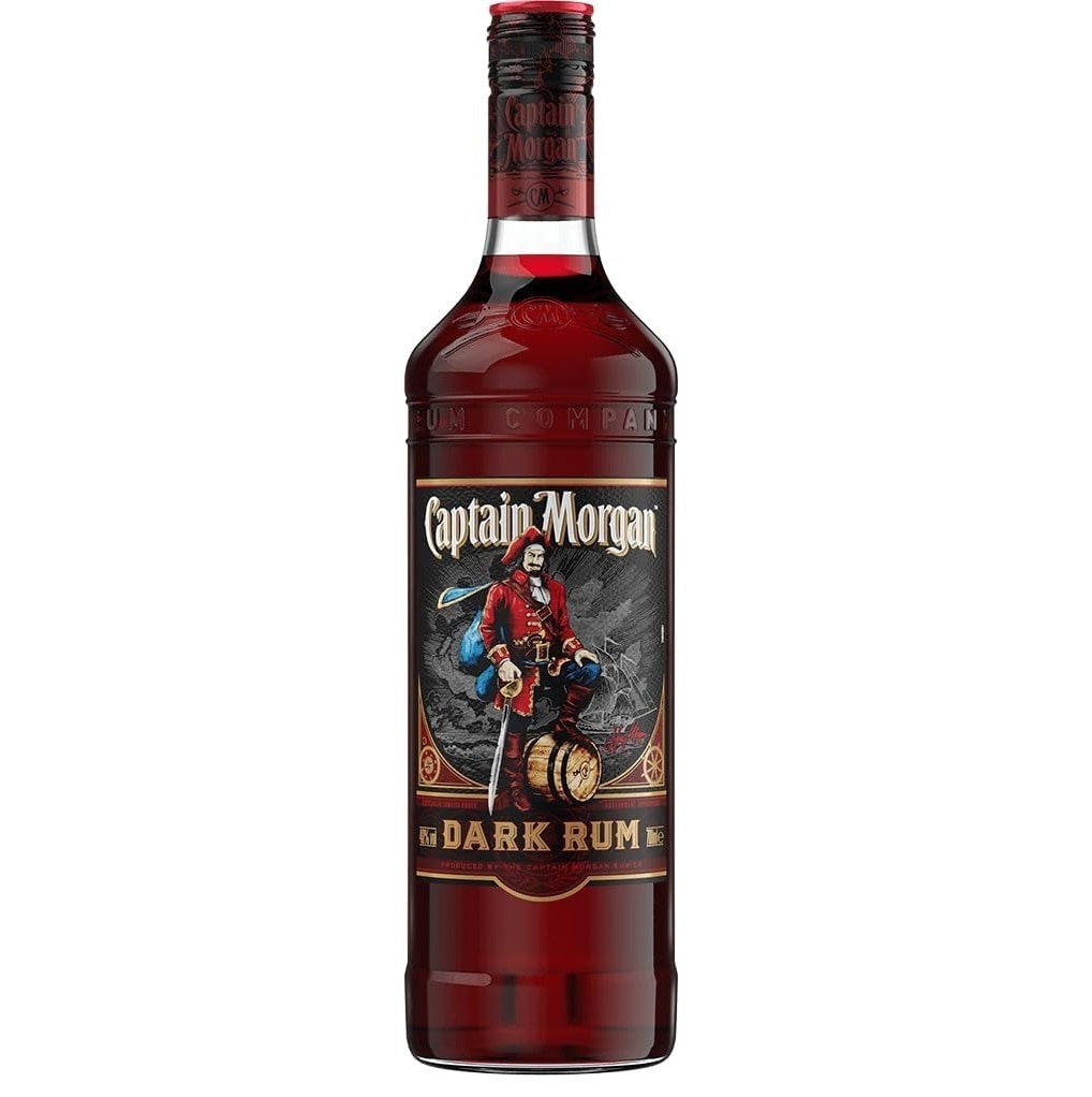 【送料無料】キャプテン モルガン ダーク ブラック 40度 700ml×6本