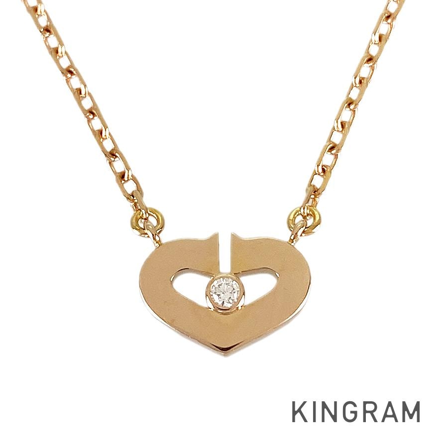 Cハート ネックレス ftj【中古】