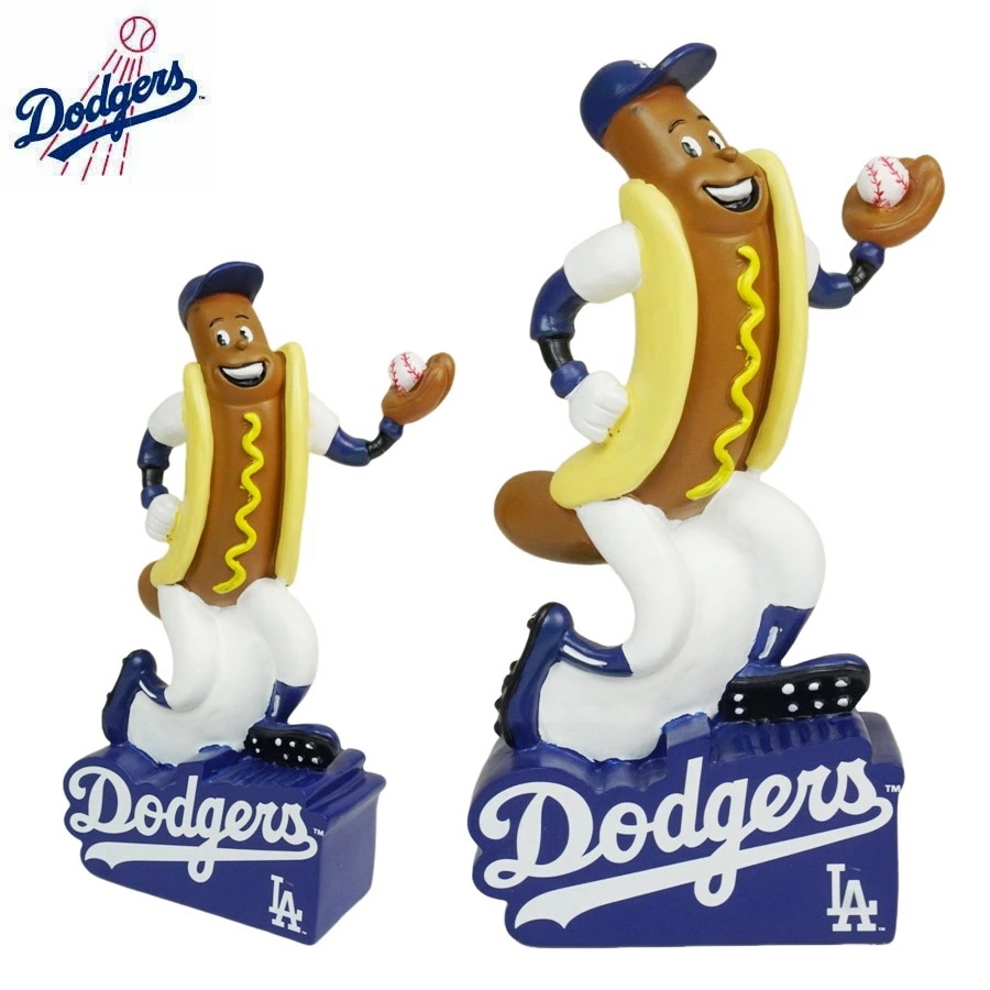 インテリア マスコットMLB LA DODGERS DODGERDOG ドジャードッグ 置物メジャー リーグ ベースボールマスコット フィギュア フィギアロサンゼルス