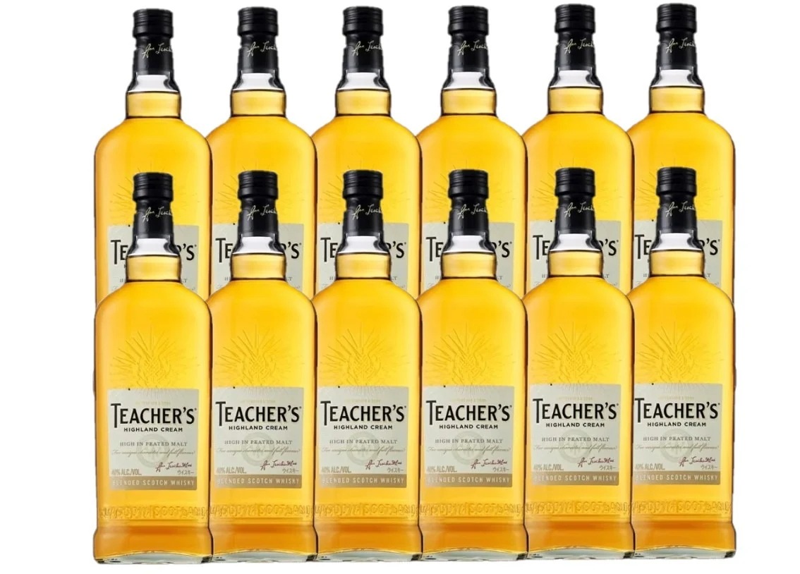 ブレンデッドスコッチウイスキー ティーチャーズ ハイランドクリーム 40度 700ml×12本