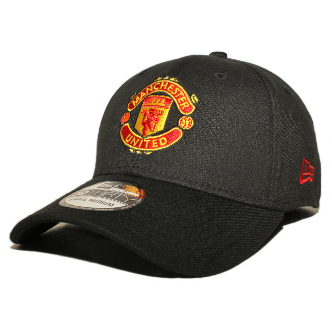 ベースボールキャップ 帽子 39thirty メンズ レディース プレミアリーグ マンチェスター ユナイテッドFC S/M M/L L/XL