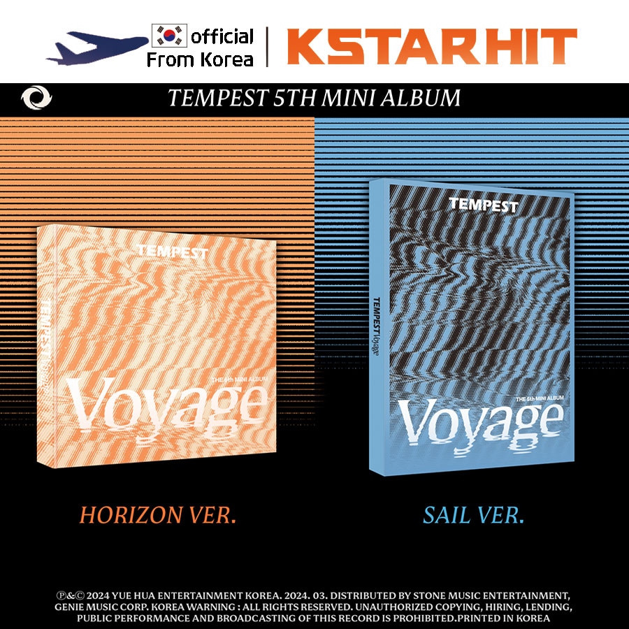 (2種セット) TEMPEST - TEMPEST Voyage (5thミニアルバム)