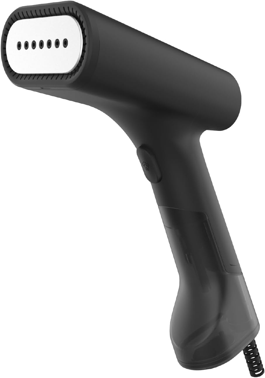 スチームワン(SteamOne) 衣類スチーマー SIMON サイモン エントリーモデル/ 15gスチーム/40秒起動/取り外し可能タンク/ステンレス/マットブラック JPDTC120B