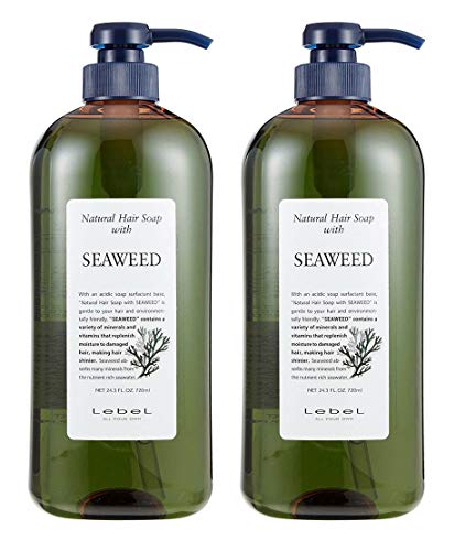 【X2個セット】 ルベル ナチュラル ヘア ソープ ウィズ SW（シーウィード）720ml 4,913円