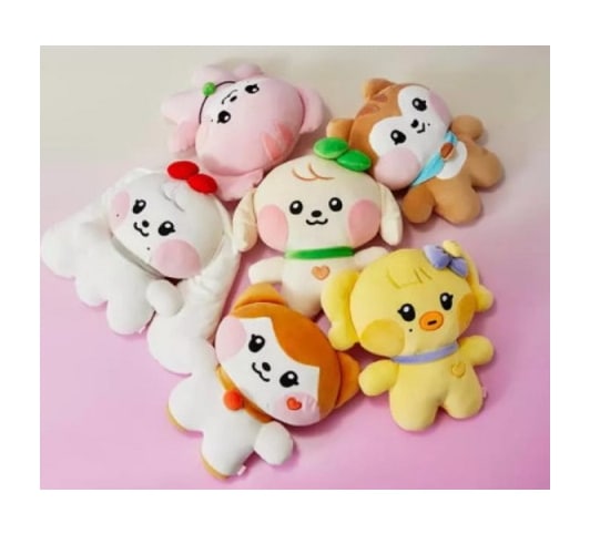IVE SWITCH LINE FRIENDS ポップアップフラットぬいぐるみ/ 30cm