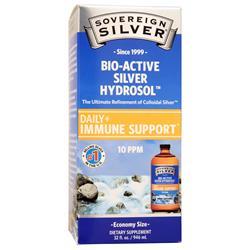 Sovereign Silver バイオアクティブシルバーハイドロソル ドロッパー付 10ppm 946ml（32液量オンス）