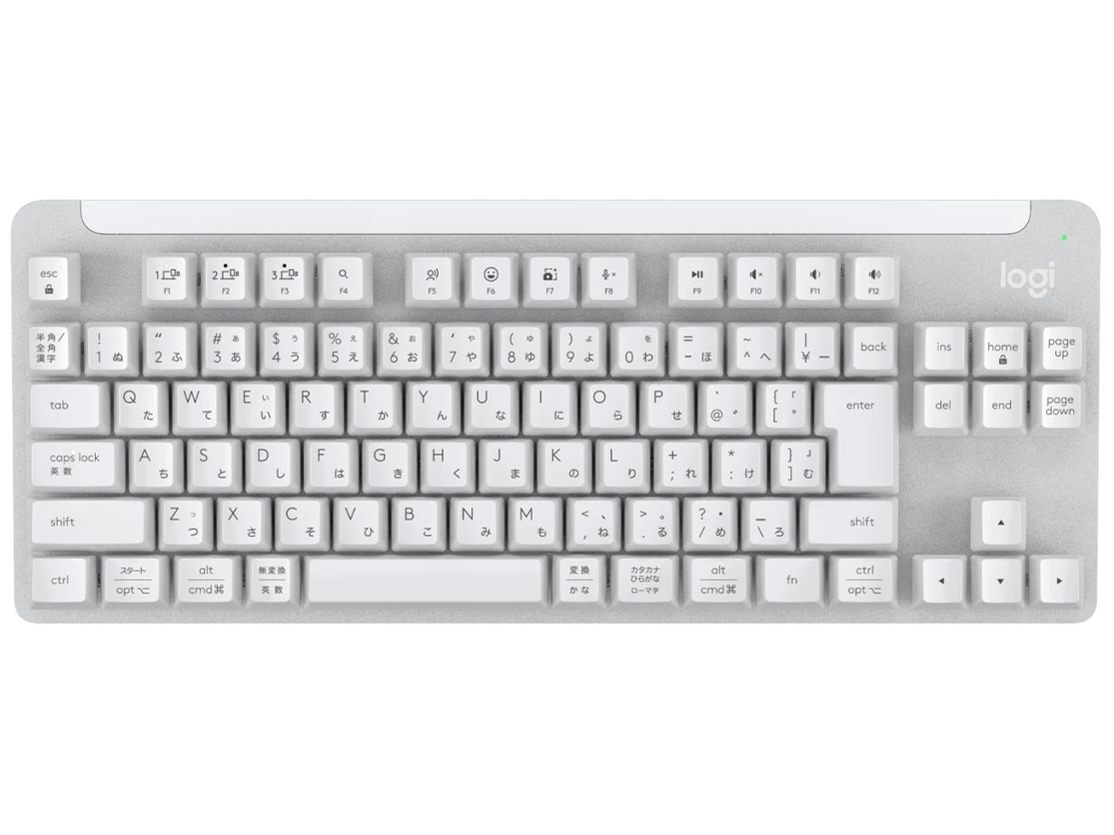 SIGNATURE K855 K855OW 赤軸 [オフホワイト]ワイヤレスキーボード