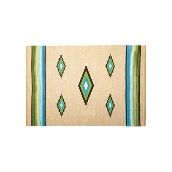 インド綿のオルテガ風ラグ 170230cm 北欧 ナチュラル センターラグ 敷物 リビング 12,869円