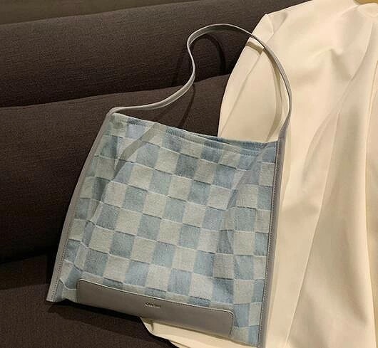 バッグトートバッグカレッジスタイル大容量ショルダーバッグ韓国風