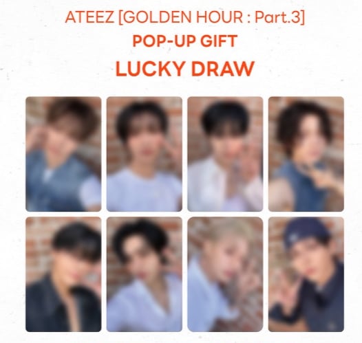 Qoo10] [8枚コンプ] ATEEZ GOLDEN : KPOP