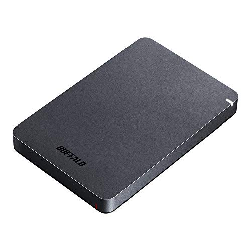 BUFFALO USB3.1(Gen.1)対応 耐衝撃ポータブルHDD 1TB ブラック HD