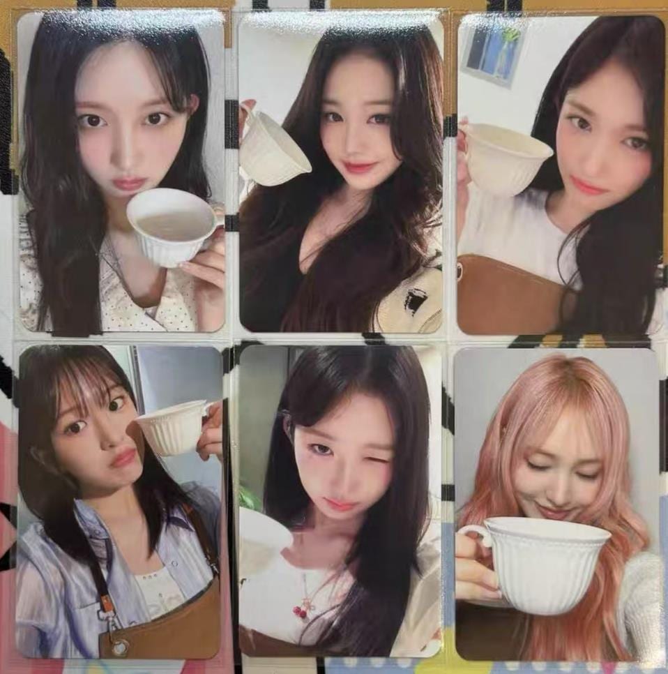 正規品 IVE Wonyoung empathy ms コーヒー店　特典トレカ メンバー