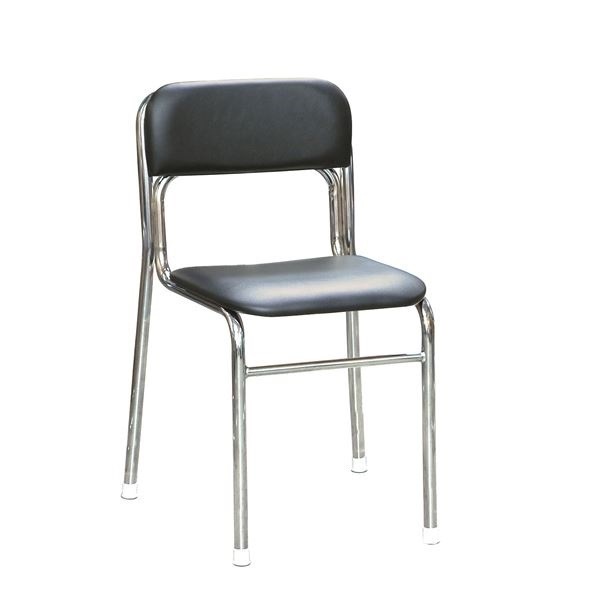 軽量 スタッキングチェア 5脚セット ブラッククロムメッキ 幅46cm 重さ4.7kg 日本製 防汚仕様 スチール リブラ チェア