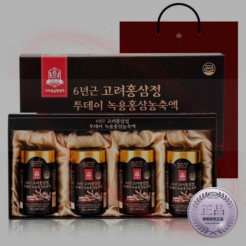 高麗紅参中央会6年根高麗紅参精トゥデー
