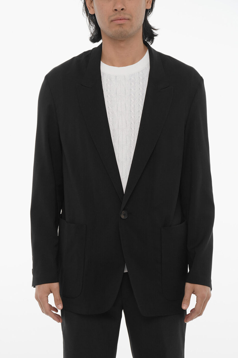 CAPITOLO BLAZER NERO 秋冬2020 スーツ メンズ dk