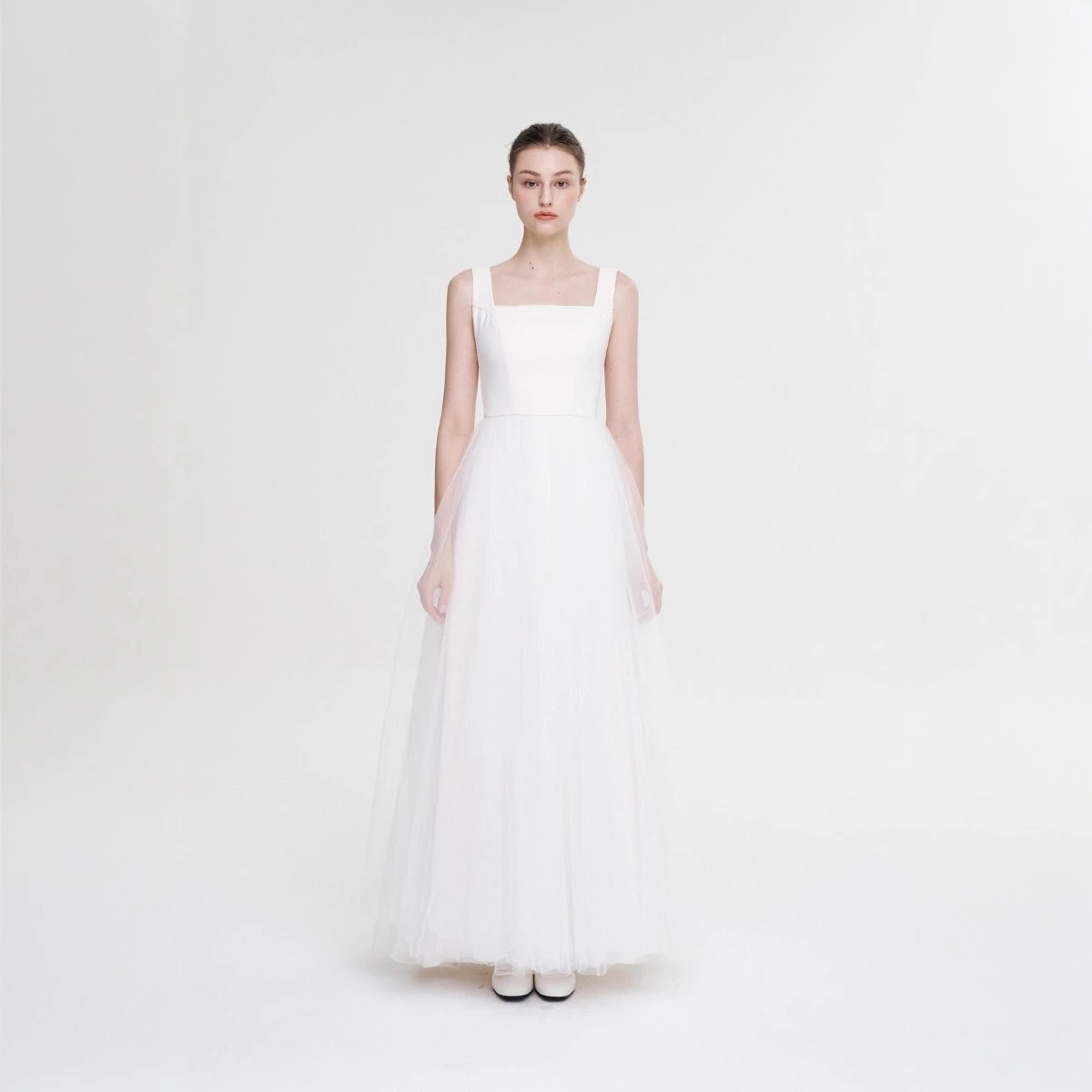 ウェディングドレス 白 結婚式 花嫁 サイズオーダーメイド可能 成人式 お呼ばれ ウェディング 演奏会 二次会 パーティードレス 前撮り ワンピース ロングドレス 140