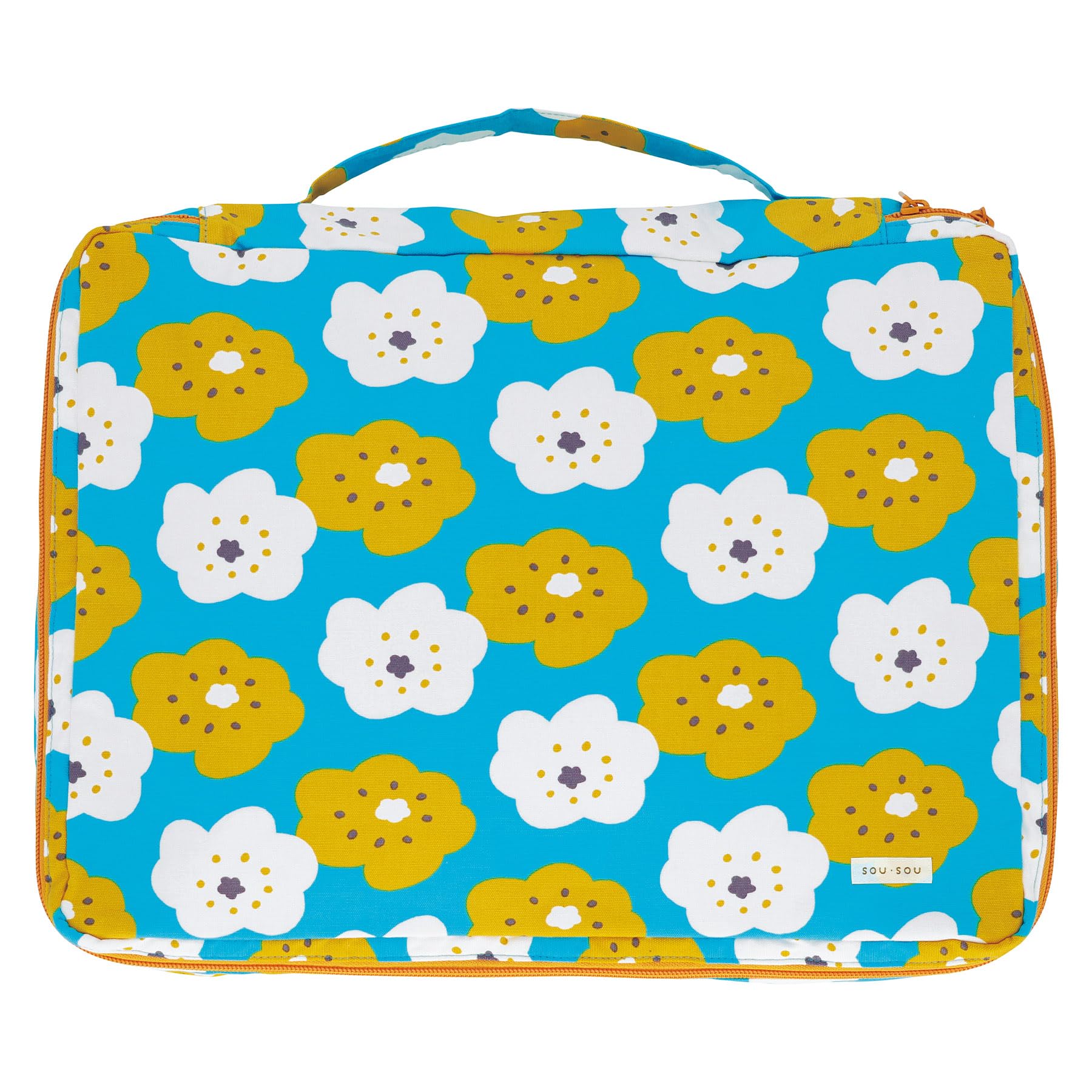 丸眞 トラベルポーチL SOU・SOU ほほえみ 旅行便利グッズ 旅行用ポーチ 収納 6165029900