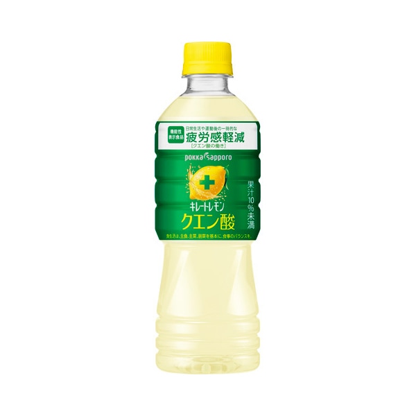 ポッカサッポロ キレートレモン クエン酸 ペット 525ml×24 メーカー直送