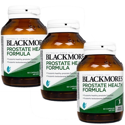プロステートヘルスフォーミュラー 60錠 3本 ブラックモアズ ノコギリヤシ ソーパルメット 海外発送 ヤマト国際便 13,980円