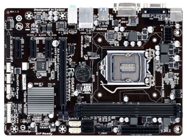 GIGABYTE Ultra Durable 4 Plus GA-H81M-D3V-JP Desktop Motherboard - Intel H81 Chipset - Socket H3 LGA