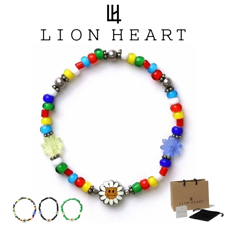 ブレスレット メンズ レディース LEO フラワービーズブレスレット TOKYO HYPER REALITY サージカルステンレス316L 真鍮 LH-1BR148 【ネコポス】