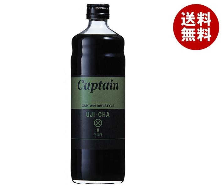 中村商店 キャプテン 宇治茶 600ml瓶×12本入×(2ケース)