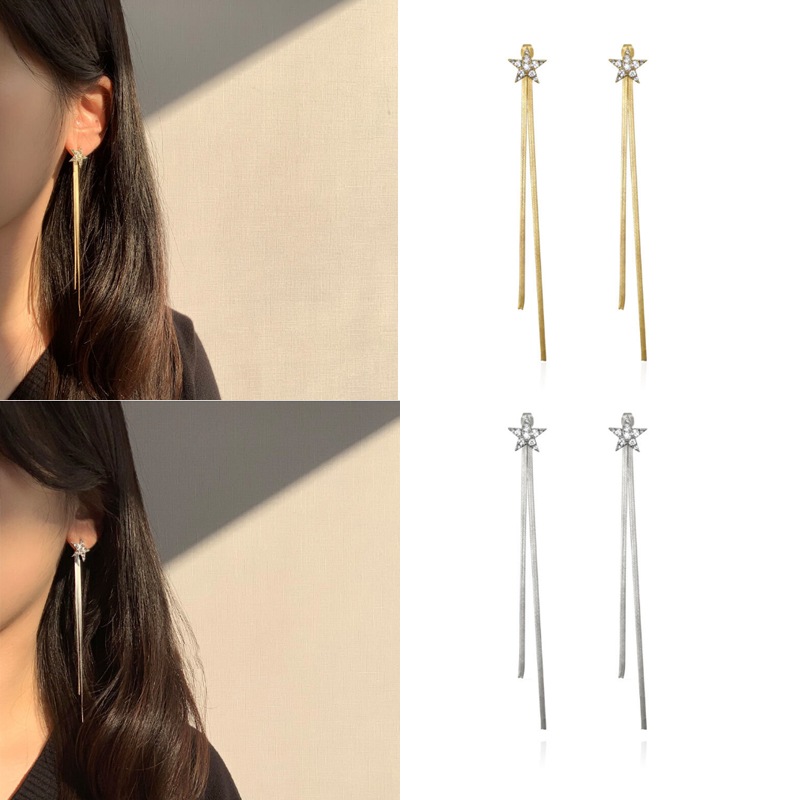 [韓国ファッションジュエリー] COMET EARRINGS AE319017 デイリーアクセサリー イヤリング ピアス 韓国ジュエリー