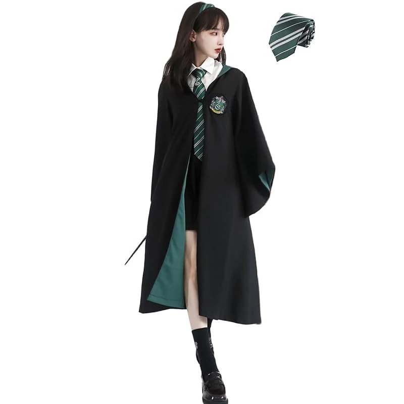[joonolu] ハリーポッター Slytherin スリザリン 衣装 コスチューム cosplay 誕生日 プレゼント コスプレ服 文化祭 ハロウイーン パーティー 変装 仮装 ハロウィン hal