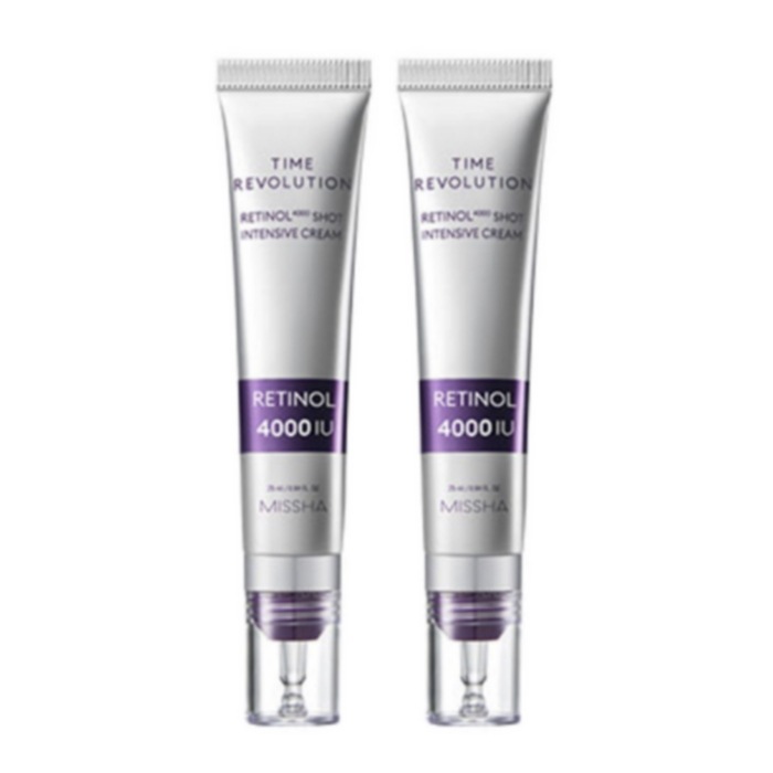 タイムレボリューション レチノール4000ショット 集中クリーム  25ml × 2本