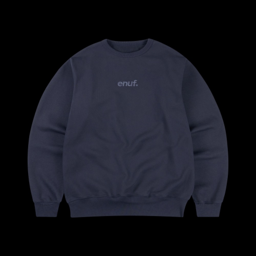 ENUF ENUF ネイビーユニセックススウェットシャツ