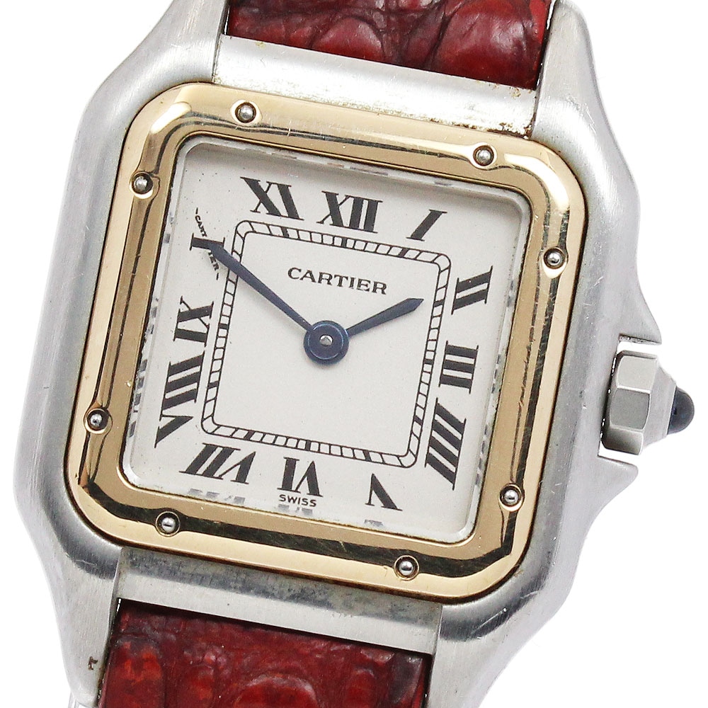 カルティエ CARTIER W250295D パンテール SM YGベゼル クォーツ レディース _888315【中古】